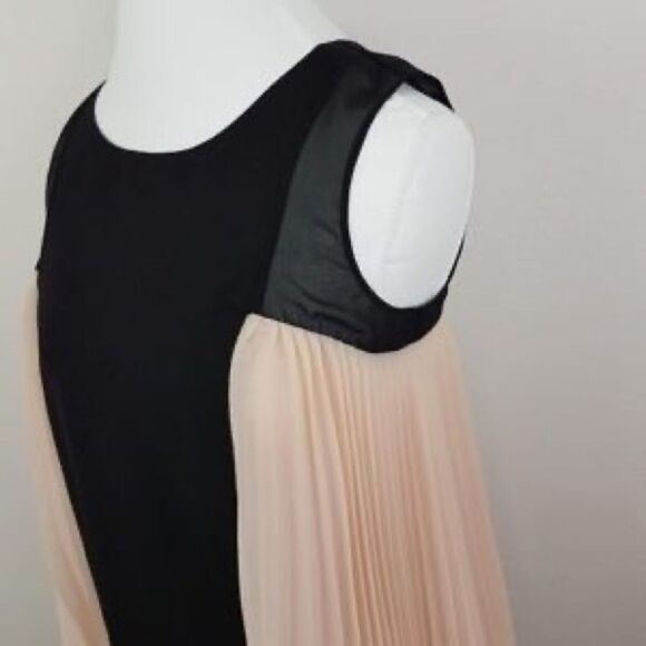 - Erin by Erin Fetherston | Colorblock Pleated Dress 👗 size 6 - Picture 5 of 5